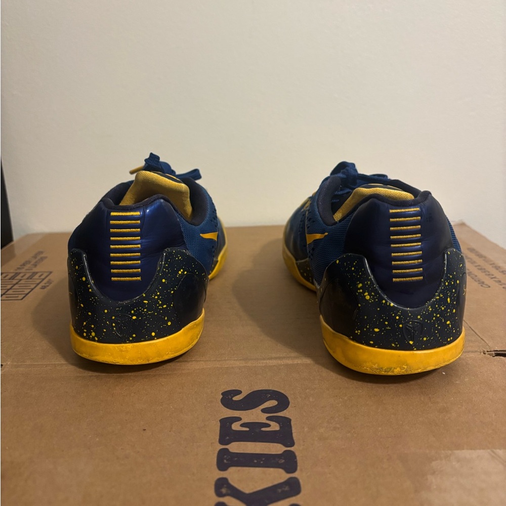 Nike Kobe 9 IX EM GS Low 'Gym Blue' Size 5.5Y Basketball Sneakers 653593 401 - Picture 4 of 8